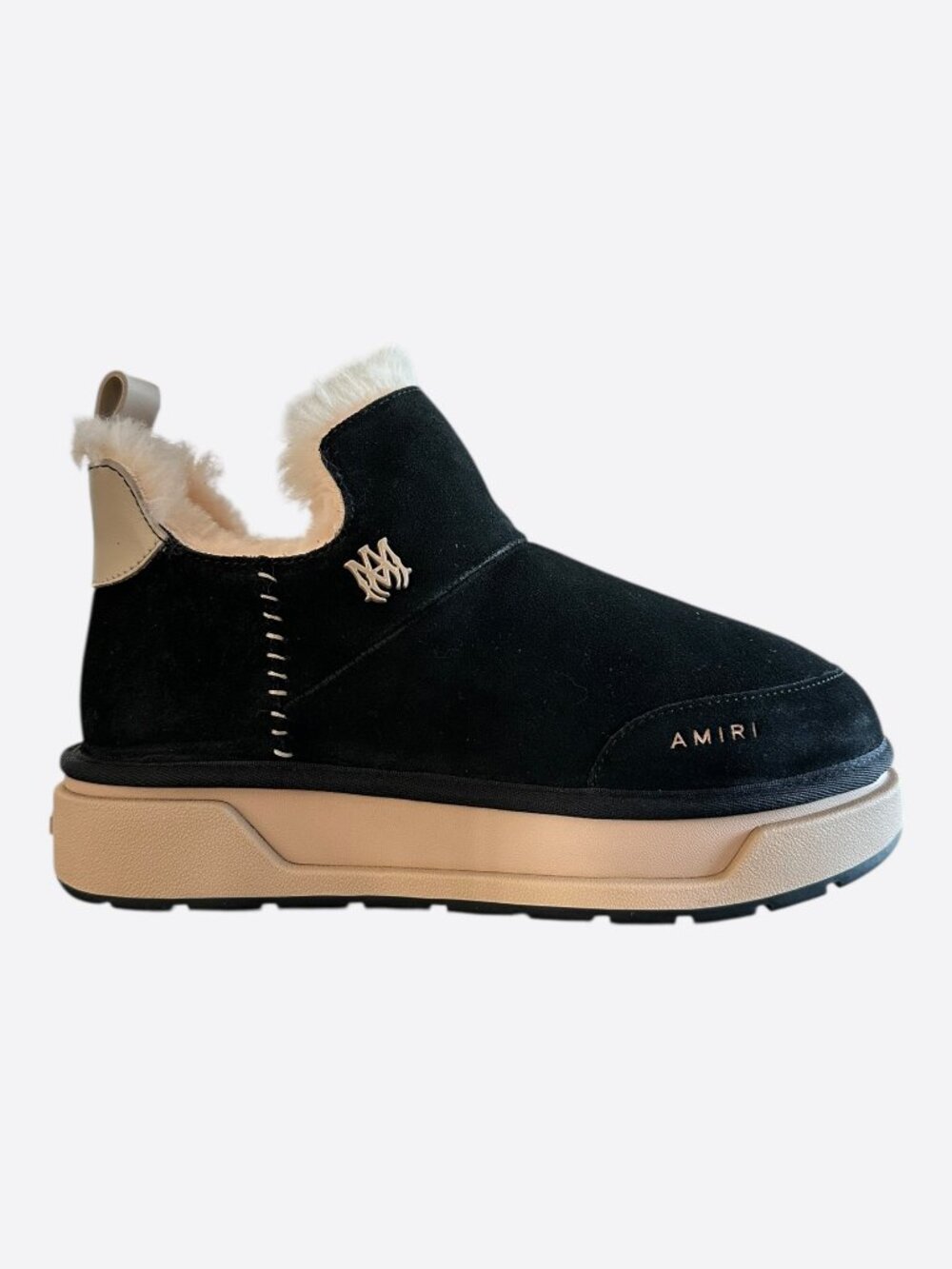 Amiri Black & Tan Malibu Boots